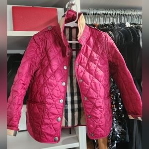 Burberry Girl Quilted Jacket 5y